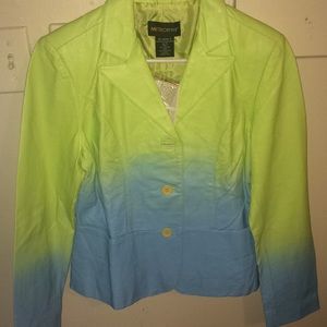 Metro style leather jacket